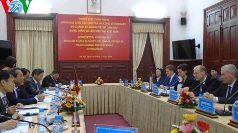 Vietnam, Hungary step up judicial collaboration - ảnh 1